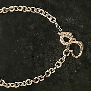 Sterling Silver 925 Necklace or could be work as a bracelet, as well.